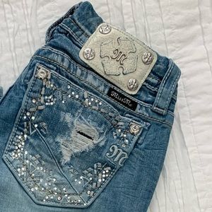 Miss Me “Signature Boot” jeans size 24x33